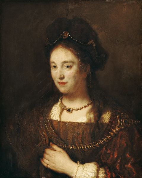 Rembrandt mulher Saskia – Rembrandt van Rijn Rembrandt van Rijn Artemis Reproduction