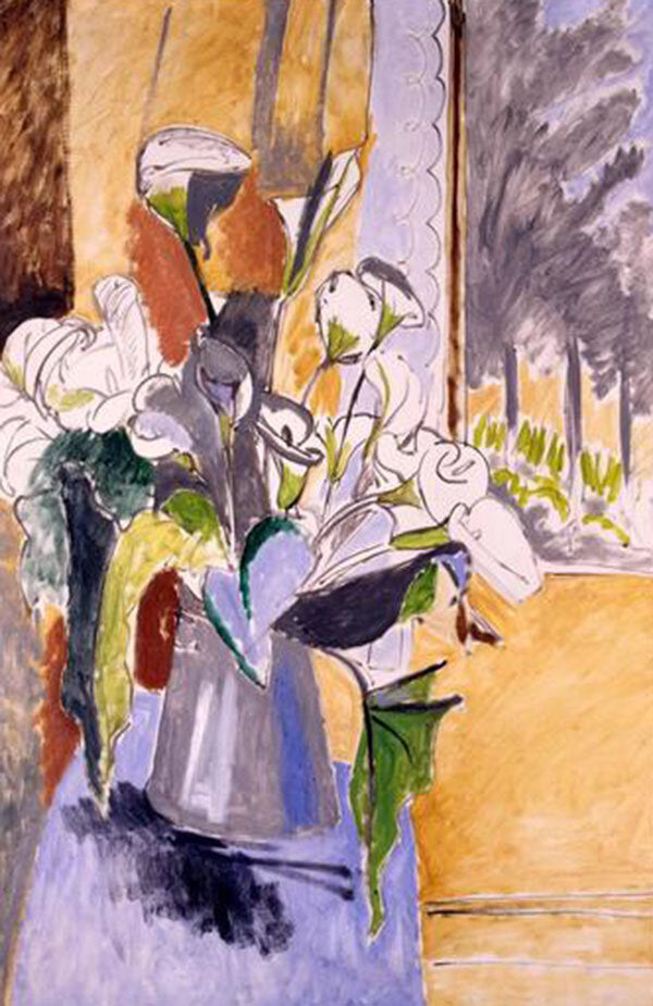 Buquê de flores em uma varanda – Matisse Henri Matisse Artemis Reproduction