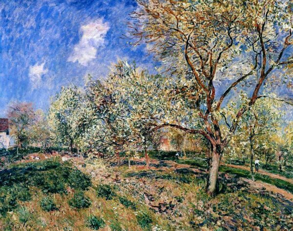 A primavera em Veneux – Van Gogh Vincent Van Gogh Artemis Reproduction