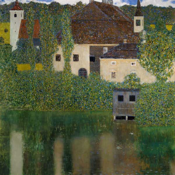 A câmara fechada no Attersee – Gustav Klimt Gustav Klimt Artemis Reproduction