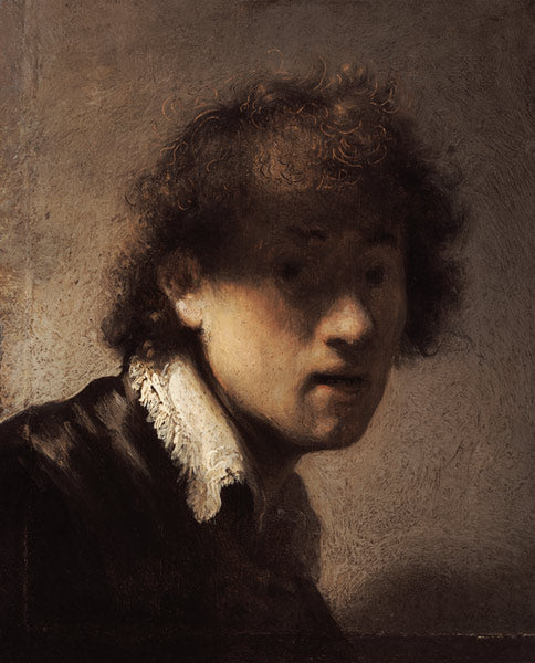 Autorretrato em jovem idade – Rembrandt van Rijn Rembrandt van Rijn Artemis Reproduction