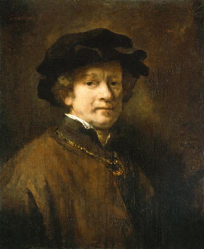 Auto-retrato – Rembrandt van Rijn Rembrandt van Rijn Artemis Reproduction