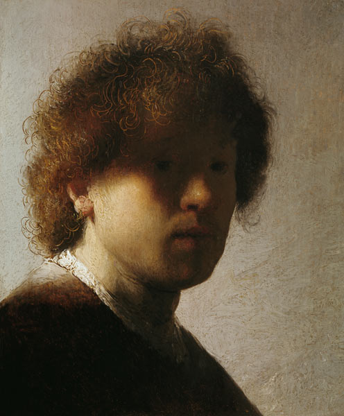 Autorretrato de um jovem – Rembrandt van Rijn Rembrandt van Rijn Artemis Reproduction