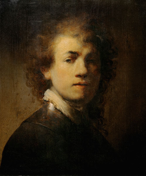 Autorretrato com Gorget – Rembrandt van Rijn Rembrandt van Rijn Artemis Reproduction