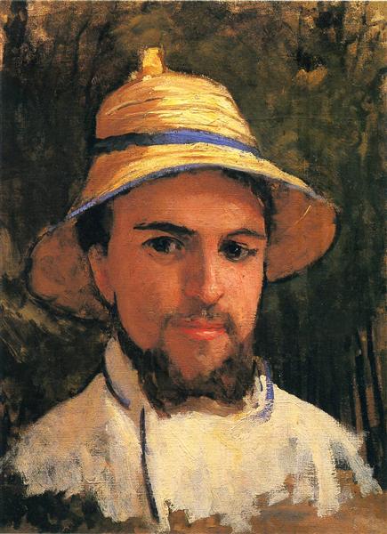 Autorretrato com capacete de ponta – Caillebotte Gustave Caillebotte Artemis Reproduction