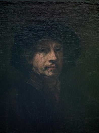 Autorretrato, por volta de 1655 – Rembrandt van Rijn Rembrandt van Rijn Artemis Reproduction