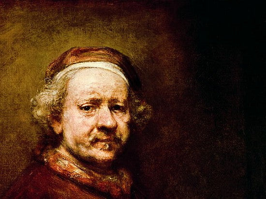 Autorretrato aos 63 anos, 1669 – Rembrandt van Rijn Rembrandt van Rijn Artemis Reproduction