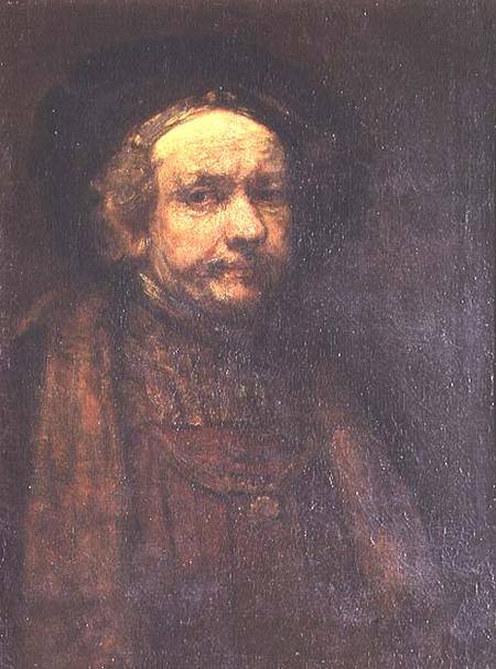 Autorretrato de um velho – Rembrandt van Rijn Rembrandt van Rijn Artemis Reproduction