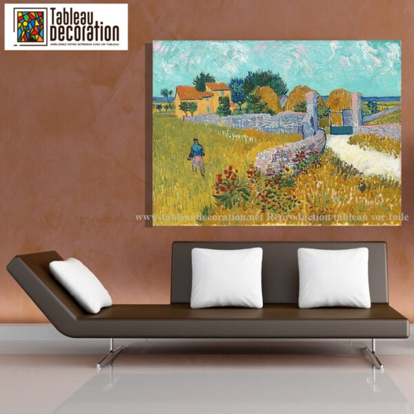 Fazenda na Provença – Van Gogh Vincent Van Gogh Artemis Reproduction 6