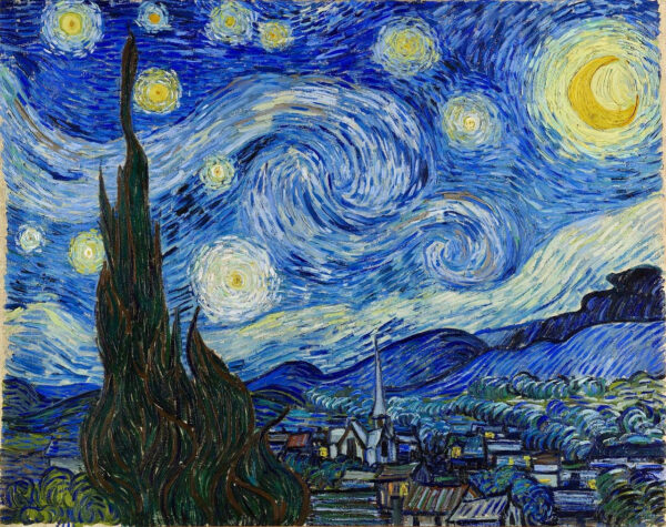 A Noite Estrelada – Van Gogh Quadros Populares Artemis Reproduction