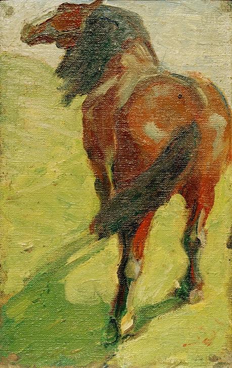 Estudo de um cavalo – Franz Marc Franz Marc Artemis Reproduction