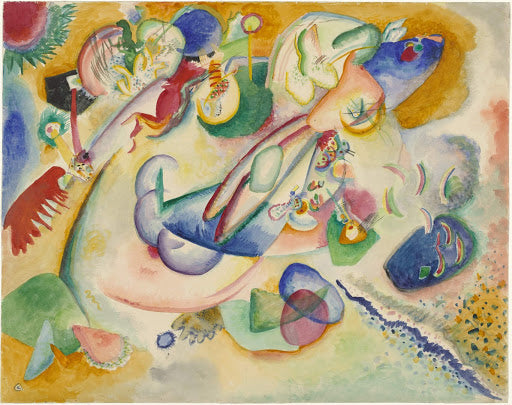 Improvisação 1914 – Vassily Kandinsky Wassily Kandinsky Artemis Reproduction