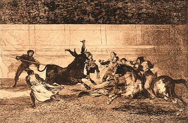 A tauromaquia – Francisco de Goya Francisco de Goya Artemis Reproduction