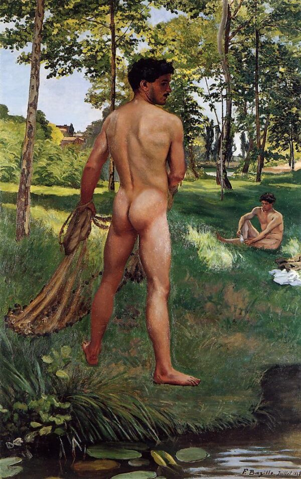 O Pescador com o Gavião – Frédéric Bazille Frédéric Bazille Artemis Reproduction