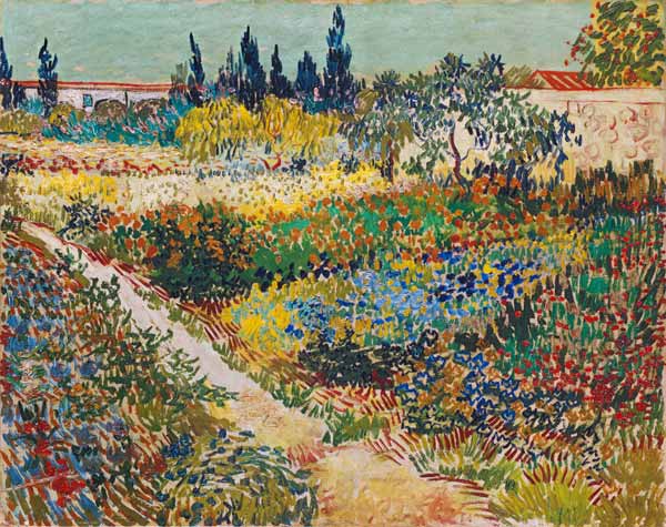 Os Jardins de Arles – Van Gogh Vincent Van Gogh Artemis Reproduction