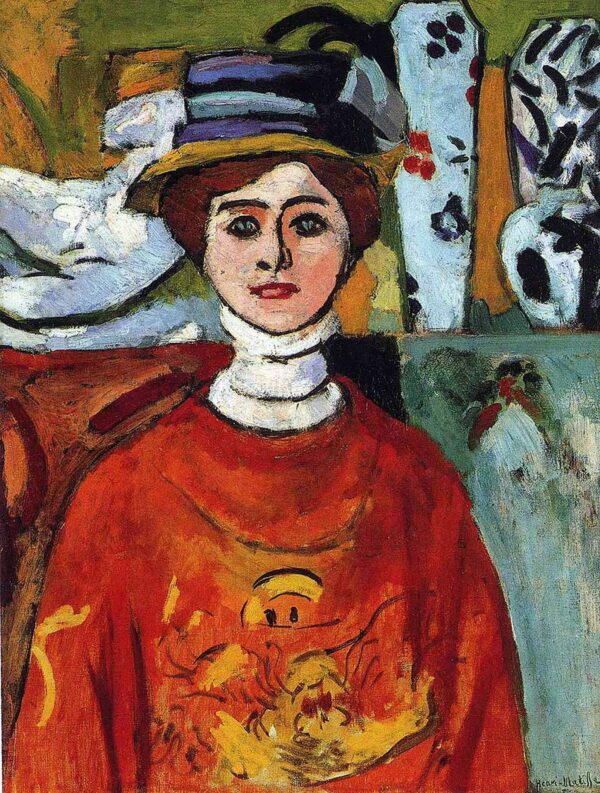 A menina dos olhos verdes – Matisse Henri Matisse Artemis Reproduction