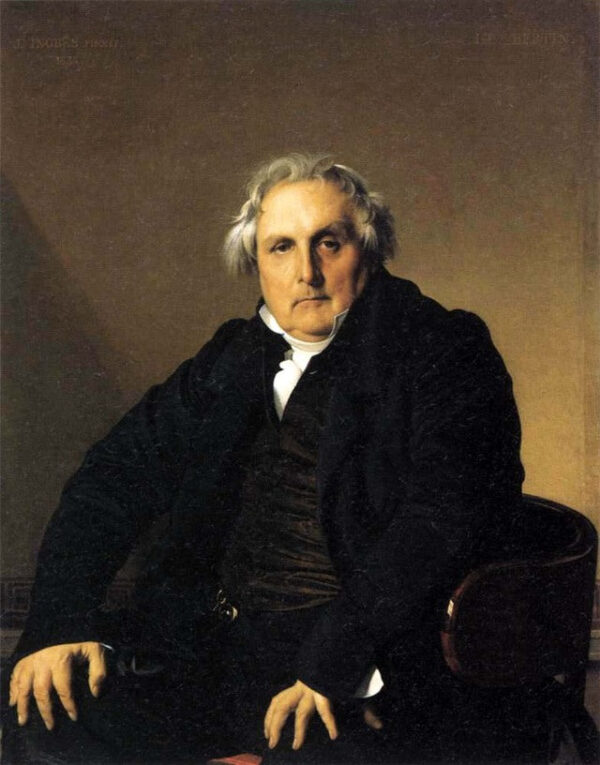 Retrato do jornalista francês Louis-François Bertin – Jean-Auguste-Dominique Ingres Jean-Auguste-Dominique Ingres Artemis Reproduction