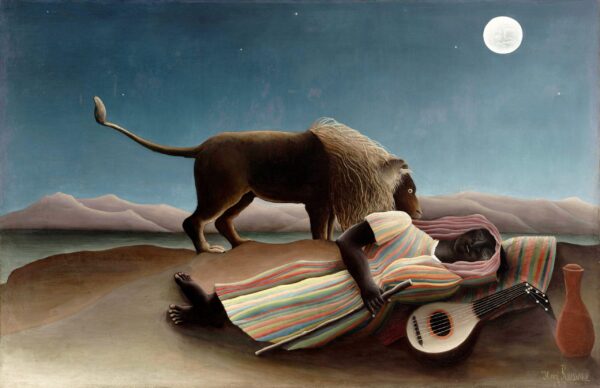 A Boêmia Adormecida – Henri Rousseau Henri Rousseau Artemis Reproduction