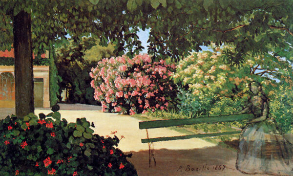 A Terraço em Méric – Frédéric Bazille Frédéric Bazille Artemis Reproduction