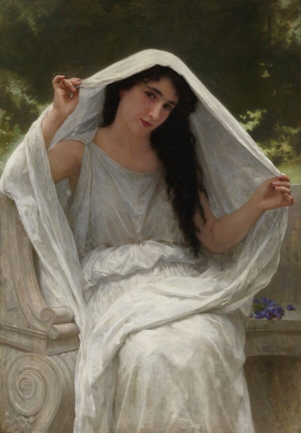 O Véu – William Bouguereau William Bouguereau Artemis Reproduction