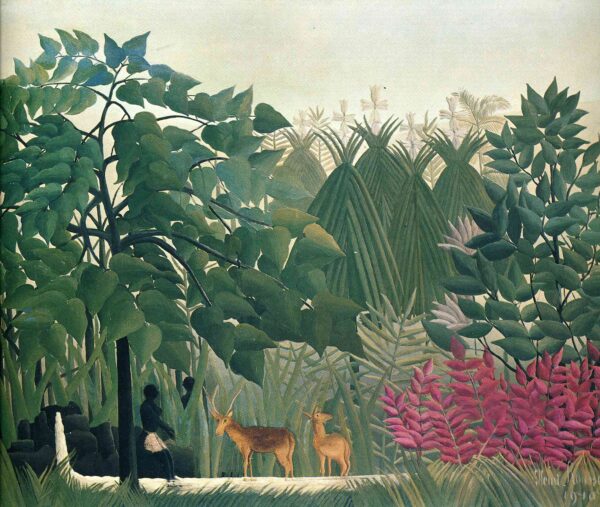 A Cachoeira – Henri Rousseau Henri Rousseau Artemis Reproduction