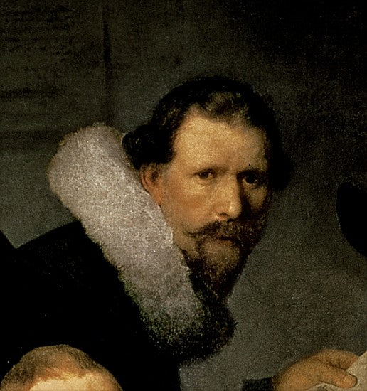 A lição de anatomia do Dr. Nicolaes Tulp, 1632 (detalhe de 7543) – Rembrandt van Rijn Rembrandt van Rijn Artemis Reproduction