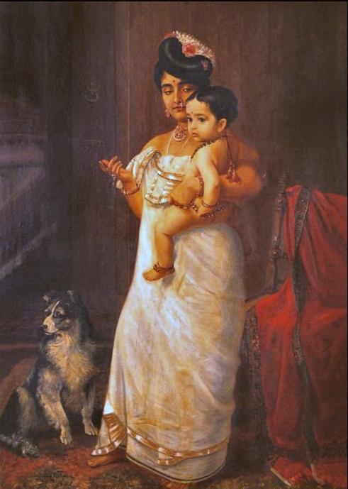 Voilà Papai que Chega – Ravi Varmâ Artemis Reproduction