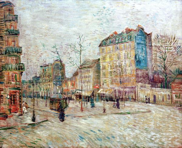 Boulevard de Clichy – van Gogh Vincent Van Gogh Artemis Reproduction