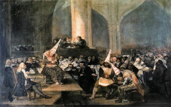 Tribunal da Inquisição – Francisco de Goya Francisco de Goya Artemis Reproduction