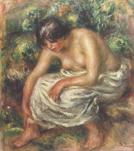 A toalete após o banho – Pierre-Auguste Renoir Pierre-Auguste Renoir Artemis Reproduction