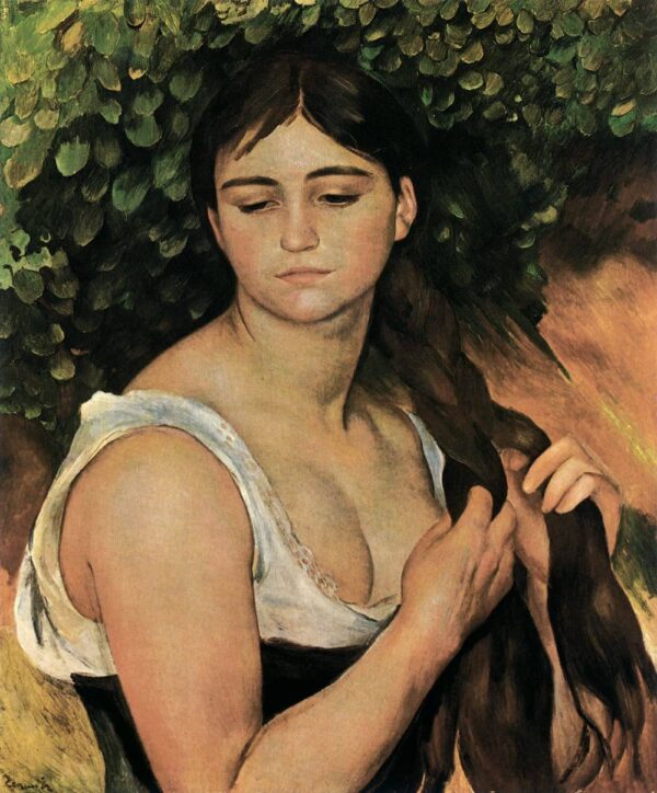 A Trança (Suzanne Valadon) – Pierre-Auguste Renoir Pierre-Auguste Renoir Artemis Reproduction