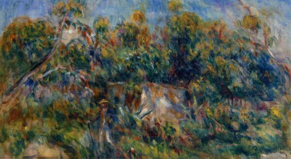 A caminhada do pintor em Cagnes – Pierre-Auguste Renoir Pierre-Auguste Renoir Artemis Reproduction