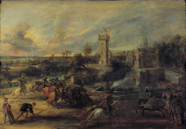 Torneio diante do castelo de Steen – Peter Paul Rubens Peter Paul Rubens Artemis Reproduction