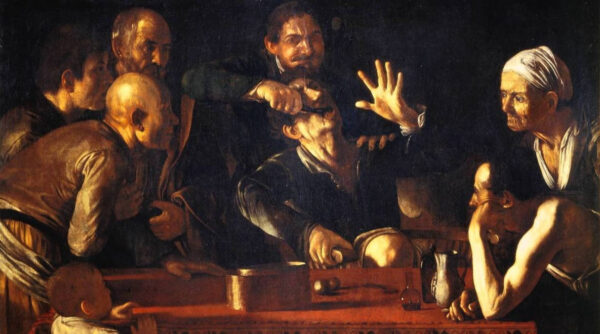 A extração do dente – Caravaggio Caravaggio Artemis Reproduction