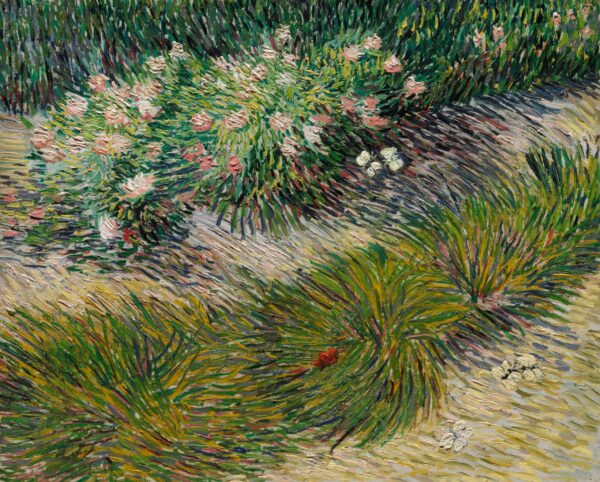 Borboletas e flores – Van Gogh Vincent Van Gogh Artemis Reproduction