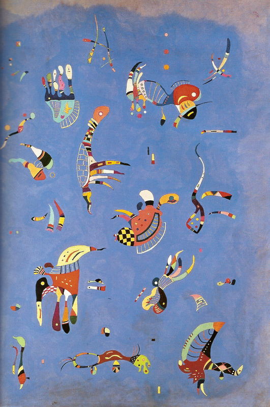 Azul do Céu – Vassily Kandinsky Wassily Kandinsky Artemis Reproduction