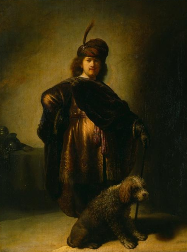 Autorretrato em traje oriental – Rembrandt van Rijn Rembrandt van Rijn Artemis Reproduction