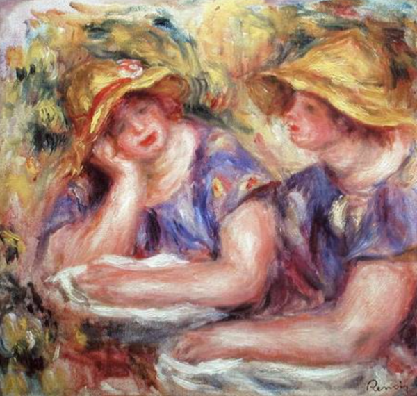 Duas mulheres de blusa – Pierre-Auguste Renoir Pierre-Auguste Renoir Artemis Reproduction