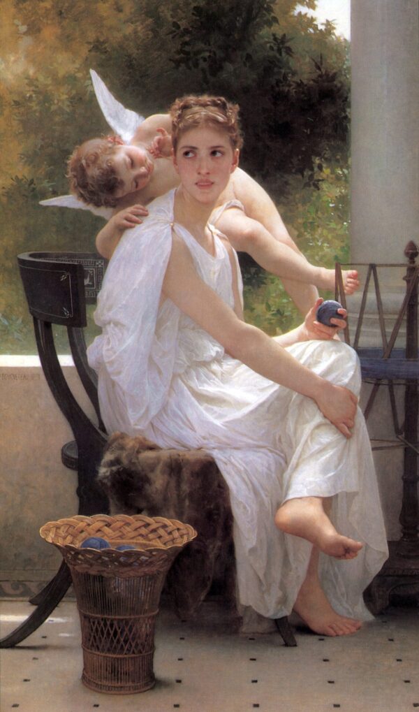 O trabalho interrompido – William Bouguereau William Bouguereau Artemis Reproduction