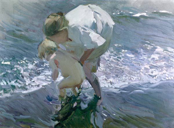 Banho de mar na praia – Sorolla Joaquín Sorolla Artemis Reproduction