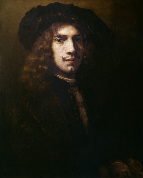 Retrato de um jovem – Rembrandt van Rijn Rembrandt van Rijn Artemis Reproduction