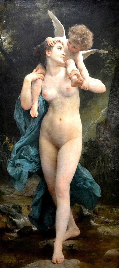 A juventude e o amor – William Bouguereau William Bouguereau Artemis Reproduction